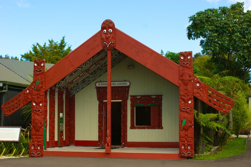 View our Ancestral Meeting House (fully carved) image