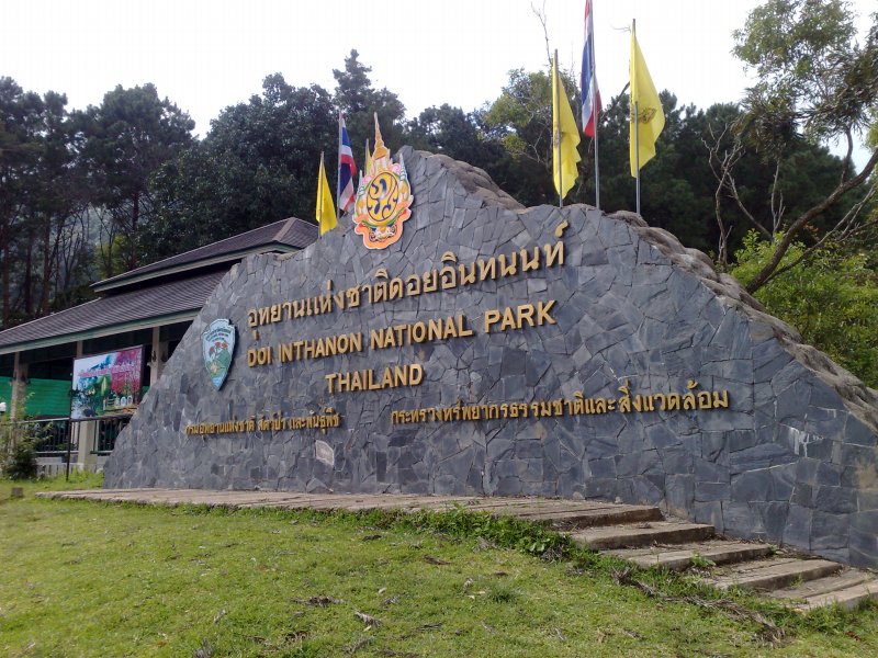 Map of Doi Inthanon image