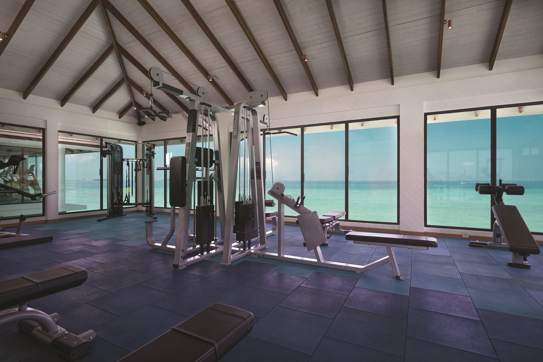 Overwater Gym Interior