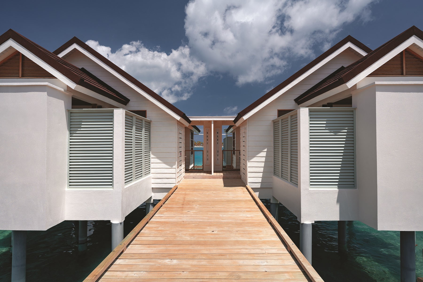 Water Villa Entrance