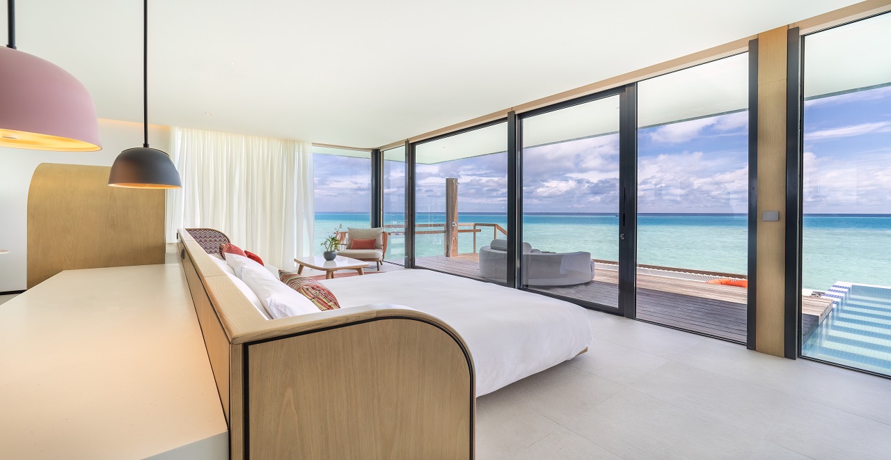 Overwater Pool Villa Interior