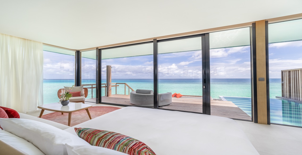 Overwater Pool Villa Interior